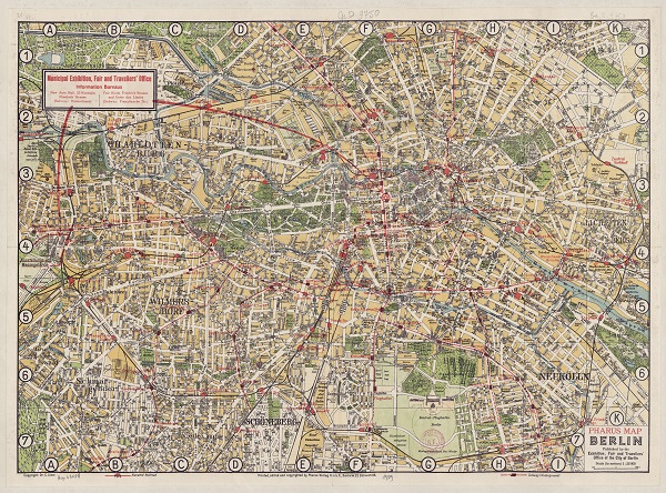 Pharus Map Berlin 1929